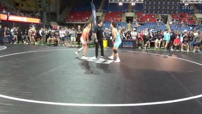 D1-157 lbs Cons. Round 1 - Aiden Peterson, St. Edward vs Aydan George,  Centerville