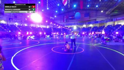 136 lbs Semifinal - Sophia Rimbert, Top Rank HAC vs Katelyn Mercil, Hawkeye Wrestling Academy