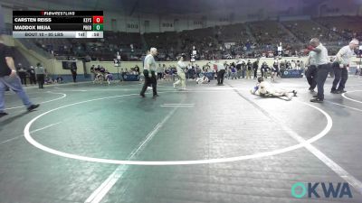 85 lbs Final - Carsten Reiss, Keystone Kids Wrestling Club vs Maddox Mejia, Prodigy Elite Wrestling