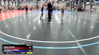 70 lbs Rd# 5- 2:00pm Friday - Julie Fleming, PA WEST vs Aryanna Campbell, Lady Reapers