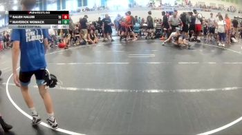 68 lbs Quarterfinal - Maverick Womack, Slate Wrestling Academy vs Saleh Halum, Team Barracuda