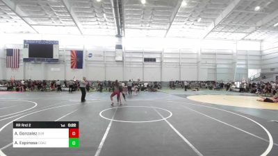 130 lbs Rr Rnd 2 - Aileen Gonzalez, Dub Wrestling vs Alexandra Espinosa, Coachella Valley WC