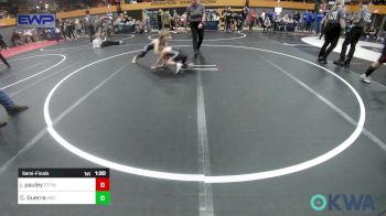 67 lbs Semifinal - Jaxx Pauley, Perkins vs Casin Guerra, OKC Saints Wrestling