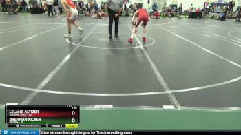 130 lbs Finals (2 Team) - Leland Altizer, Machine Shed vs Brennan Kicker, Medina