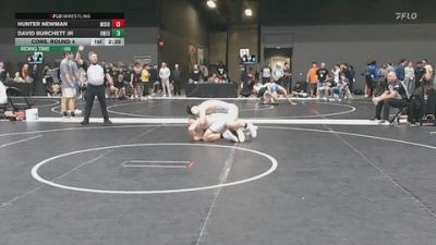 157 lbs Cons. Round 4 - David Burchett Jr, Doane University vs Hunter Newman, Morningside (Iowa)