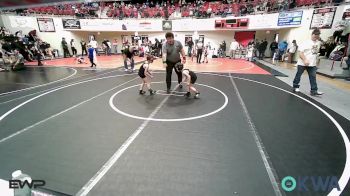 52 lbs Consi Of 4 - Mateo Garcia, Gravette Wrestling Club vs Branch Tomblin, Tahlequah Wrestling Club