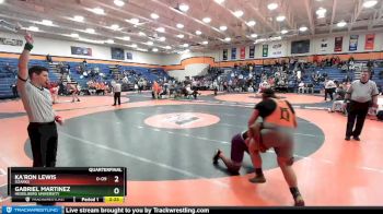 285 lbs Quarterfinal - Gabriel Martinez, Heidelberg University vs Ka`Ron Lewis, Ozarks