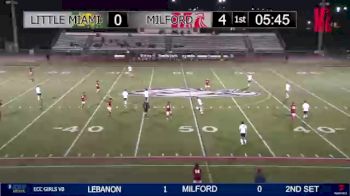 Replay: Milford vs Little Miami | Oct 7 @ 7 PM
