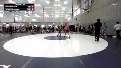 120 lbs Round 1 - Adam Ostoja, Fighting Squirrels Wrestling Club vs Jesse Villegas, Post Falls High School Wrestling