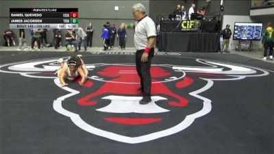 159 lbs Round Of 32 - Daniel Quevedo, Cesar Chavez vs James Jacobsen, Tehachapi