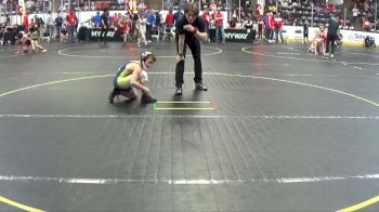 85 lbs Champ. Round 2 - Casey Dunham, Clio WC vs Oren Sommers, Fraser WC