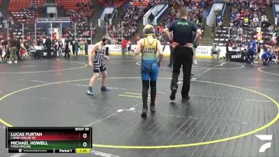 95 lbs Champ. Round 2 - Michael Howell, Titan Pipeline vs Lucas Furtah, L`Anse Creuse WC