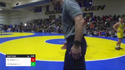 147 lbs Semifinal - Nikade Zinkin, Clovis vs Drew Gorman, Buford (GA)