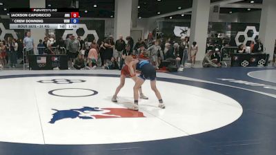 31 kg Cons. Quarters - Jackson Caporiccio, Apex Wrestling Academy vs Crew Downing, Wyoming Underground Wrestling