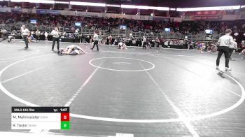 126.8-133.7 lbs Quarterfinal - Meadow Mahlmeister, Darkhorse WC vs Reece Taylor, Shawnee Heights