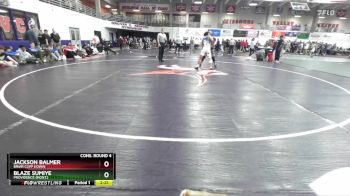 165 lbs Cons. Round 4 - Jackson Balmer, Briar Cliff (Iowa) vs Blaze Sumiye, Providence (Mont.)