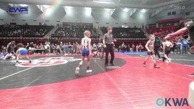 58 lbs Final - Ryker Byrd, Mcalester Youth Wrestling vs Kolson Leslie, Choctaw Ironman Youth Wrestling