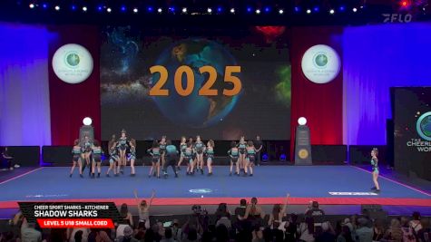 Cheer Sport Sharks - Kitchener - Shadow Sharks [2025 L5 U18 Small Coed Semis] 2025 The Cheerleading Worlds