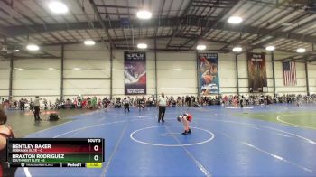52 lbs Rd# 4- 2:00pm Friday Final Pool - Bentley Baker, Nebraska Elite vs Braxton Rodriguez, SouthWest Elite