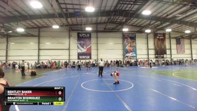 52 lbs Rd# 4- 2:00pm Friday Final Pool - Bentley Baker, Nebraska Elite vs Braxton Rodriguez, SouthWest Elite