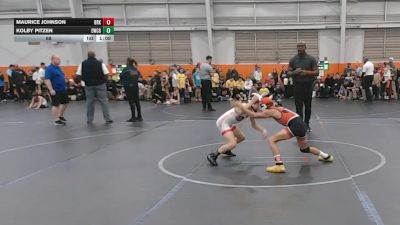 68 lbs Round 1 (4 Team) - Kolby Pitzen, Empyre WC Gold vs Maurice Johnson, Brecksville