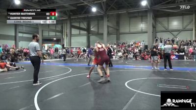 160 lbs Cons. Round 1 - Quintin Trevino, Russell WC vs Hunter Matthews, Herington