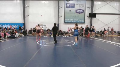 76 lbs Rr Rnd 3 - Juliet Alt, PA West Black - W vs Jansen Derzanovich, Team Worldwide - W