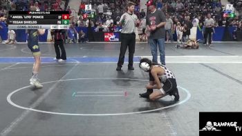 73 lbs Cons. Round 2 - Tegan Shields, Phillipsburg vs Angel `Lito` Ponce, SC Punisher