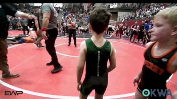 55 lbs 3rd Place - Wyatt Pugh, Viking Wrestling Club vs Connor Johnson, Brushy Wrestling Club