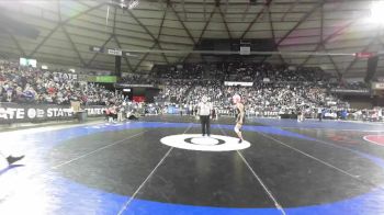 Boys 2A 132 lbs Champ. Round 1 - Daniel Gonzalez, Othello vs Finneus Prescott, Sehome