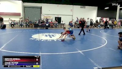106 lbs Round 3 (8 Team) - Zephyr Kimball, Connecticut vs Chase McVige, New York Blue