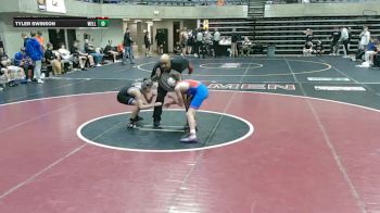 107 lbs Quarterfinals (8 Team) - Isaac Quandahl, Decorah vs Tyler Swinson, Wellington