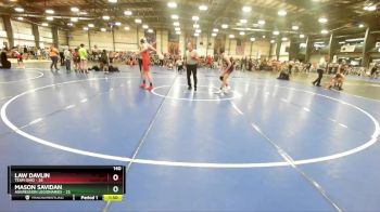 140 lbs Rd# 7- 10:45am Saturday Final Pool - Law Davlin, Team Ohio vs Mason Savidan, Aggression Legionaries