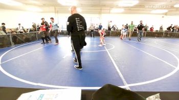 94 lbs Consolation - Caden Hughes, Mayo Quanchi vs Noelle Thomas, Mayo Quanchi