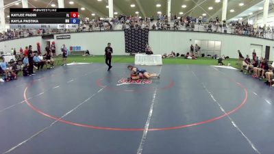 100 lbs Kaylee Padin, Florida vs Kayla Pastika, Minnesota