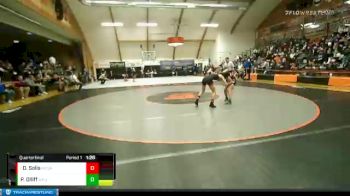 100 lbs Quarterfinal - Dezire Solis, McDaniel vs Polly Olliff, Dallas
