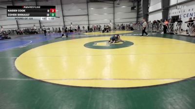 113 lbs Round Of 128 - Kaiden Cook, RI vs Cohen Shinault, OH