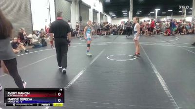 78 lbs Round 2 (8 Team) - Avery Mancini, Buccaneers WC vs Maddie Sepelya, Validus WC