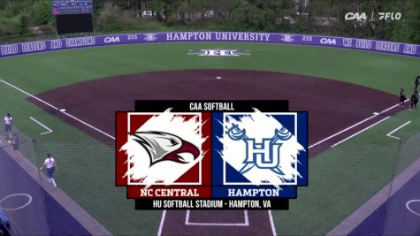 Replay: NC Central vs Hampton - DH | Apr 17 @ 3 PM