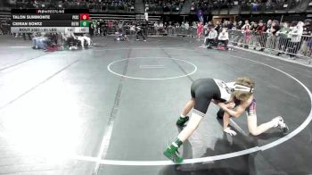 91 lbs Consi Of 8 #1 - Talon Summonte, Piscataway vs Ceiran Sontz, Ruthless WC