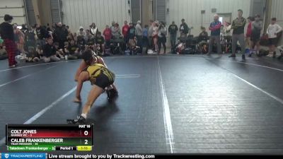 110 lbs Round 1 - Caleb Frankenberger, Team Missouri vs Colt Jones, Ranger WC