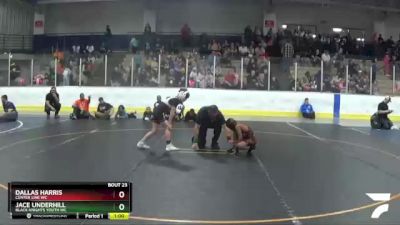 77 lbs 1st Place Match - Dallas Harris, Center Line WC vs Jace Underhill, Black Knights Youth WC