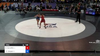 170 lbs Quarters - Emily Carvalho, CA vs Carli Vargas, MO