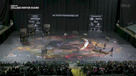 Collage Winter Guard "Akron OH" at 2025 WGI Guard World Championships