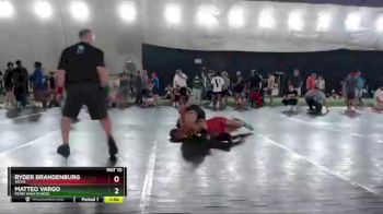 129 lbs Prelim - Matteo Vargo, Penn High School vs Ryder Brandenburg, WCHS