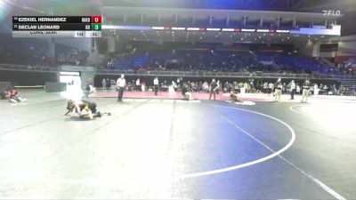 113 lbs Cons. Semi - Declan Leonard, Del Oro vs Ezekiel Hernandez, Oakdale