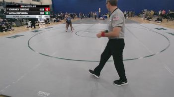 138 lbs 5th Place Match - Journey Greene, Oscar Smith vs Layla Espinoza, Courtland