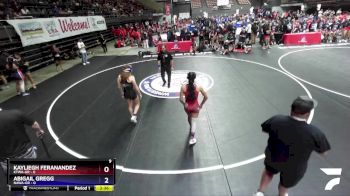 120 lbs Round 4 (16 Team) - Barbara Velazquez, KTWA-GR vs Kennedy Russell, NAWA-GR