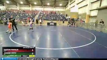 59 lbs 5th Place Match - Easton Mamalis, WY vs Zander Smith, IN