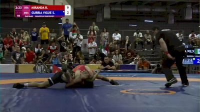 60 kg Gold - Randon Miranda, USA vs Samuel Gurria, MEX